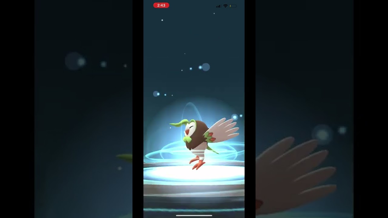 Evolving HIGH cp dartrix into decidueye in Pokémon go!!