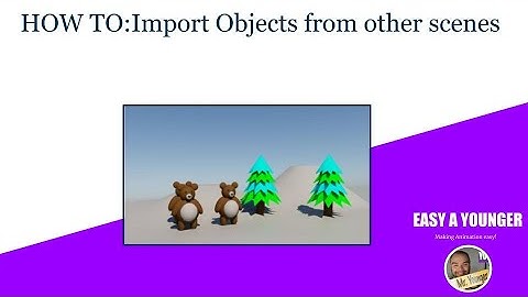 How to import assets into Maya