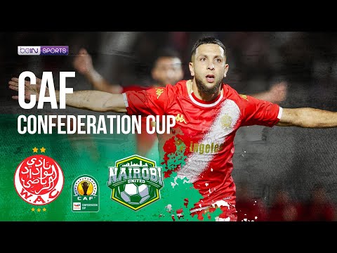 Wydad AC MAR Vs Nairobi United KEN HIGHLIGHTS CAF Confederation Cup 11 23 2025 BeIN SPORTS