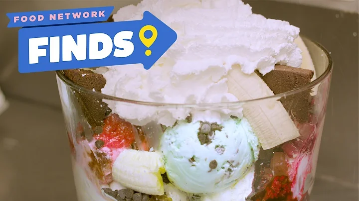 10-SCOOP Wholey Cow Ice Cream Sundae at Moomers | ...