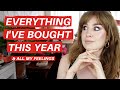 RANKING EVERYTHING I BOUGHT WITH MY BUDGET IN THE FIRST HALF OF THE YEAR | Hannah Louise Poston