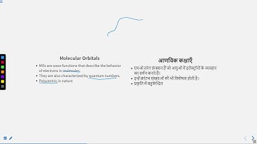 Chemical Bonding and Molecular Structure Part III #SATHEE_ENGG #swayamprabha #engineeringexams