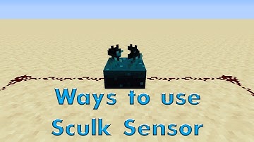 5 quick ways To Use The Sculk Sensor