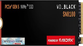 WD_Black SN8100 4TB NVMe SSD PCIe 5.0x4 M.2 2280
