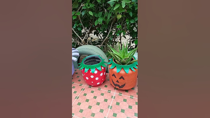 مزهريات جميلة عن طريق إعادة تدوير اطارات السيارات ♻️