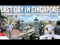 Singapore vlog  exploring haji lane arab street  sentosa island  ivan de guzman