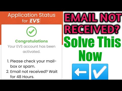 Enablers EVS Login Credentials Email not Received - Fix now