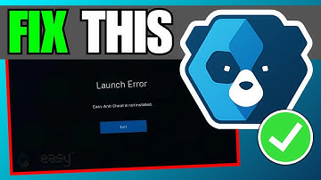 How To Fix Easy Anti Cheat Launch Error (2025)
