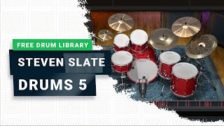 FREE Drum plug-in Steven Slate Drums - SSD 5 review