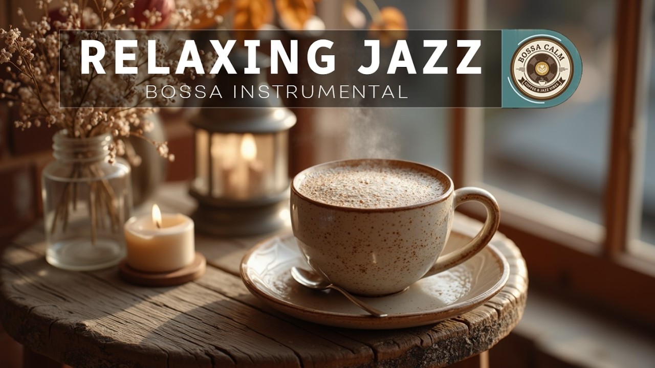 Уютный босса-нова джаз для кофеен, расслабляющее утро, февральские вибрации