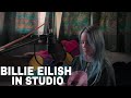 Billie eilish in studio