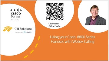 User Training on Cisco 8800 Series Handsets