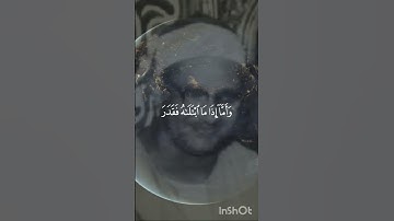 فَأَمَّا الْإِنسَانُ إِذَا مَا ابْتَلَاهُ رَبُّهُ فَأَكْرَمَهُ وَنَعَّمَهُ|المنشاوي|سورة الفجر