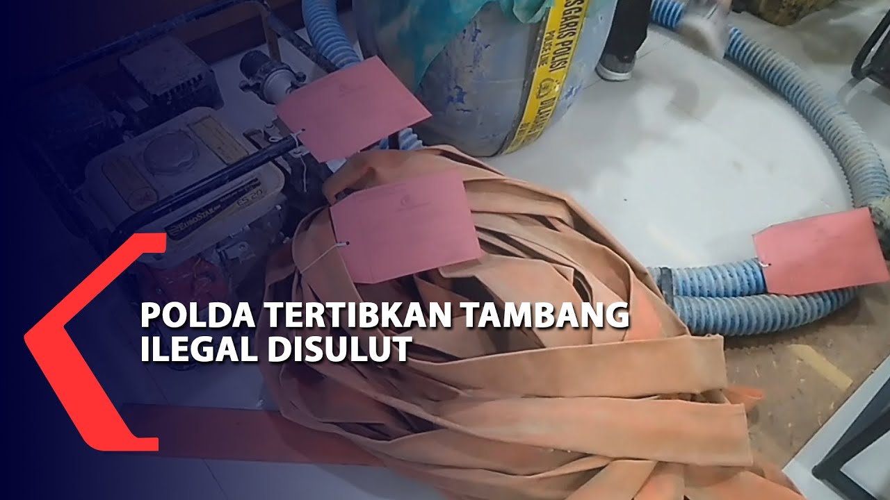 Polda Tertibkan Tambang Ilegal Di Sulut