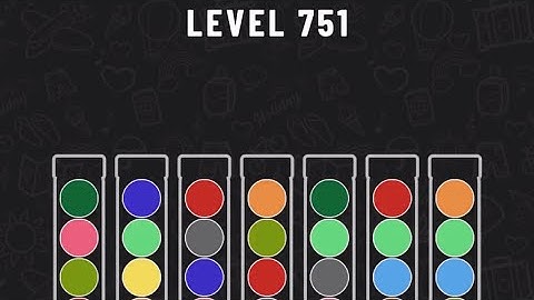 Ball Sort Puzzle Level 751 #ballsortpuzzle #ballsortpuzzlegameplay #puzzlegame #mobilegames