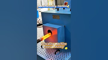 Bolt descaling, local forging descaling # descaling machine # water jet descaling