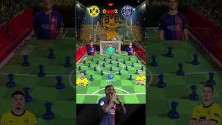 DORTMUND vs PSG | UEFA CHAMPIONS LEAGUE HIGHLIGHTS | MARBLE FOOTBALL |05/01/24| #espn #asmr