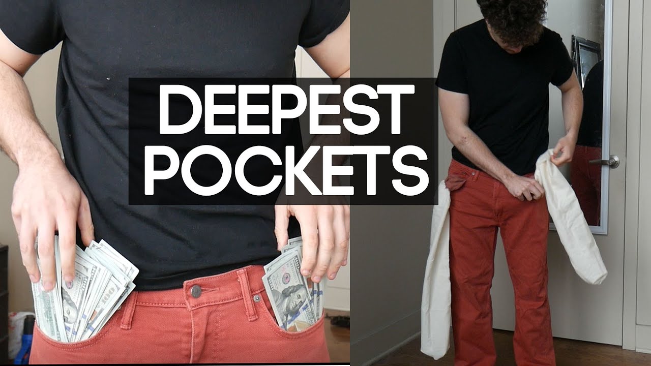 I Made The Pants With The Deepest Pockets In The World 