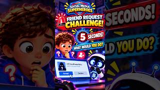 🚨 Would You Accept This Friend Request ⏱️ 5 Second Challenge! #shorts Guide