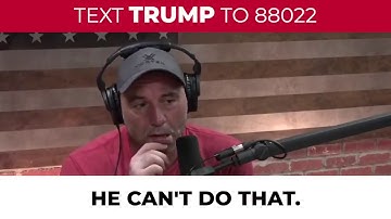 Joe Rogan Says "I’d Rather Vote For Trump Than [Joe Biden]. I Don