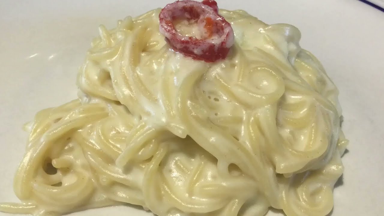 Spaghetti con aglio, burro e pecorino (videoricetta n. 1195)