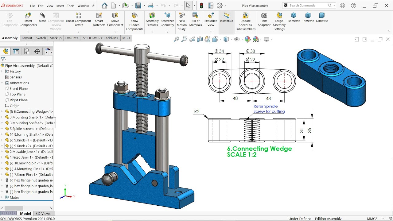 Comment activer la barre de blocage SOLIDWORKS ? – Visiativ Solutions