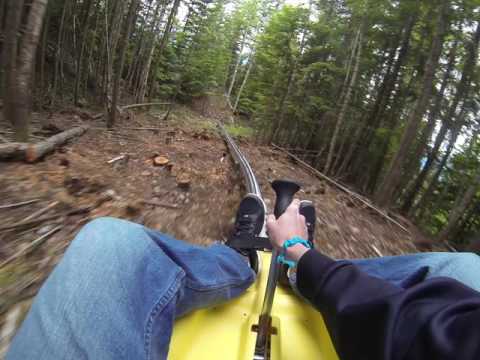 Video: Come Guidare Il Pipe Mountain Coaster A Revelstoke, In Canada