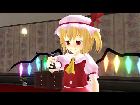 MMD Flandre Scarlett Having A Little Fun With A Tiny Marisa Part 1 