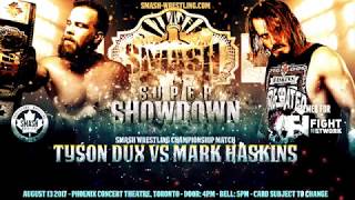 Mark Haskins Vs Tyson Dux - The Most Anticipated Championship Match Yet?