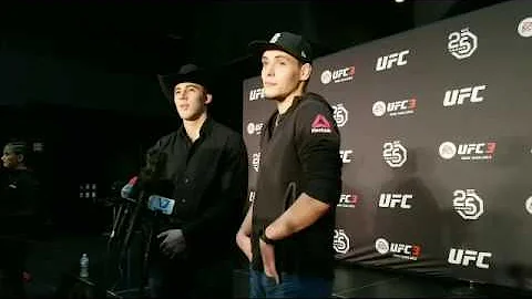 The Ultimate Fighter TUF Interviews UFC 223: Joe Giannetti & Mike Trizano