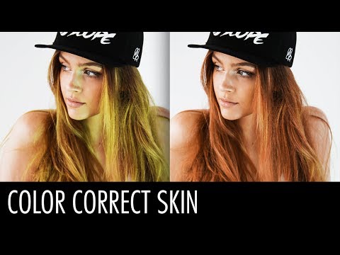 How to Color Correct Skin in Photoshop - Fix Tanning, Uneven Skin Tone and Color Cast