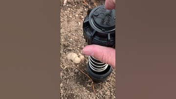 How to adjust a rainbird 5000 sprinkler head.  #sprinkler #sprinklers #sprinklersystem #rainbird