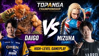 SF6 | DAIGO (AKUMA) vs MIZUHA (CAMMY) ♦ TOPANGA CHAMPIONSHIP 🎮 INTENSE MATCH 🔥 High-Level Gameplay