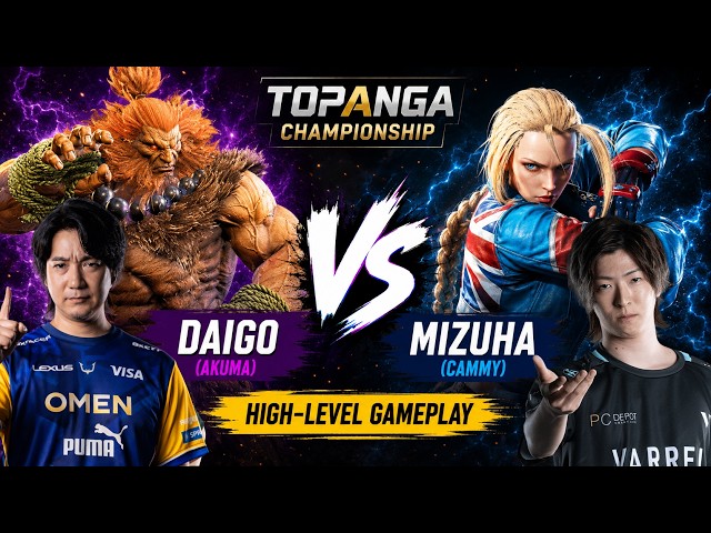 SF6 | DAIGO (AKUMA) vs MIZUHA (CAMMY) ♢ TOPANGA CHAMPIONSHIP