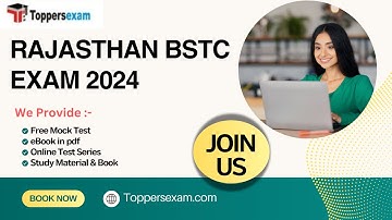 RAJASTHAN BSTC Syllabus and Exam Pattern 2024 |  RAJASTHAN BSTC Books in Hindi & English