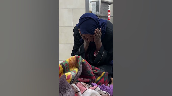 Gazzeli anne, katil İsrail'in saldırısında hayatını kaybeden kızına gözyaşlarıyla veda etti.