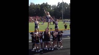 Fhhs 7Th Graders Doing Cheer Stunts