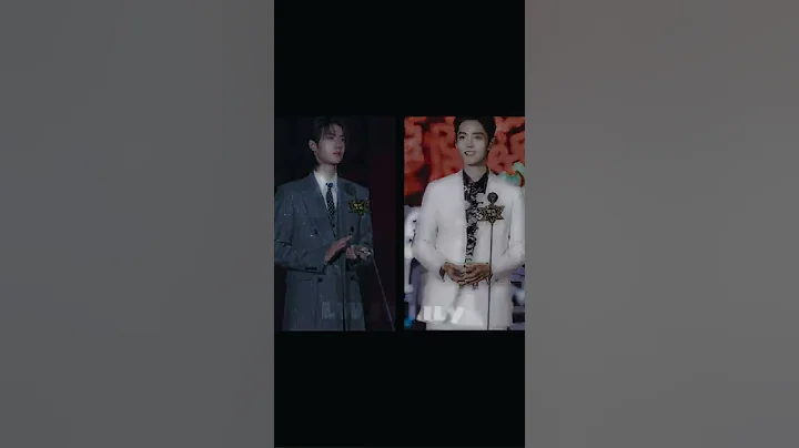 #wangyibo and #xiaozhan tecent award 2019