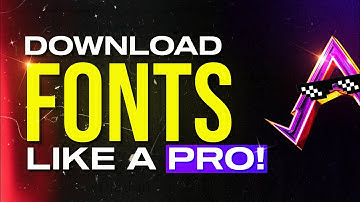 How to Download & Install Fonts for Free on Android/PC | Detailed Font Tutorial✨