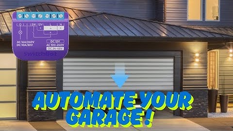Use Home Assistant and Switchbot to Automate Your Garage Door