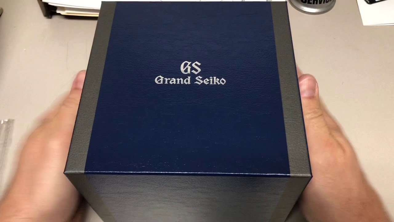 Descubrir 84+ imagen grand seiko box