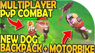 PvP MULTIPLAYER COMBAT! - NEW MOTORCYCLE RIDING + NEW DOG BACKPACK! - Zgirls 2 Last One Gameplay screenshot 5