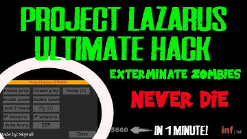 Ultimate Project Lazarus Hacks! | Roblox Exploiting