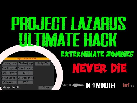 Roblox Project Lazarus Op Gun Hack Zombie Esp Infinite Ammo