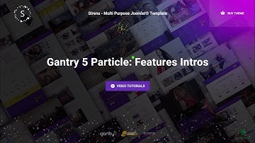 SIRENA - Gantry 5 Particle: Features Intros