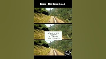 Farani   Atas Nama Cinta 1JO