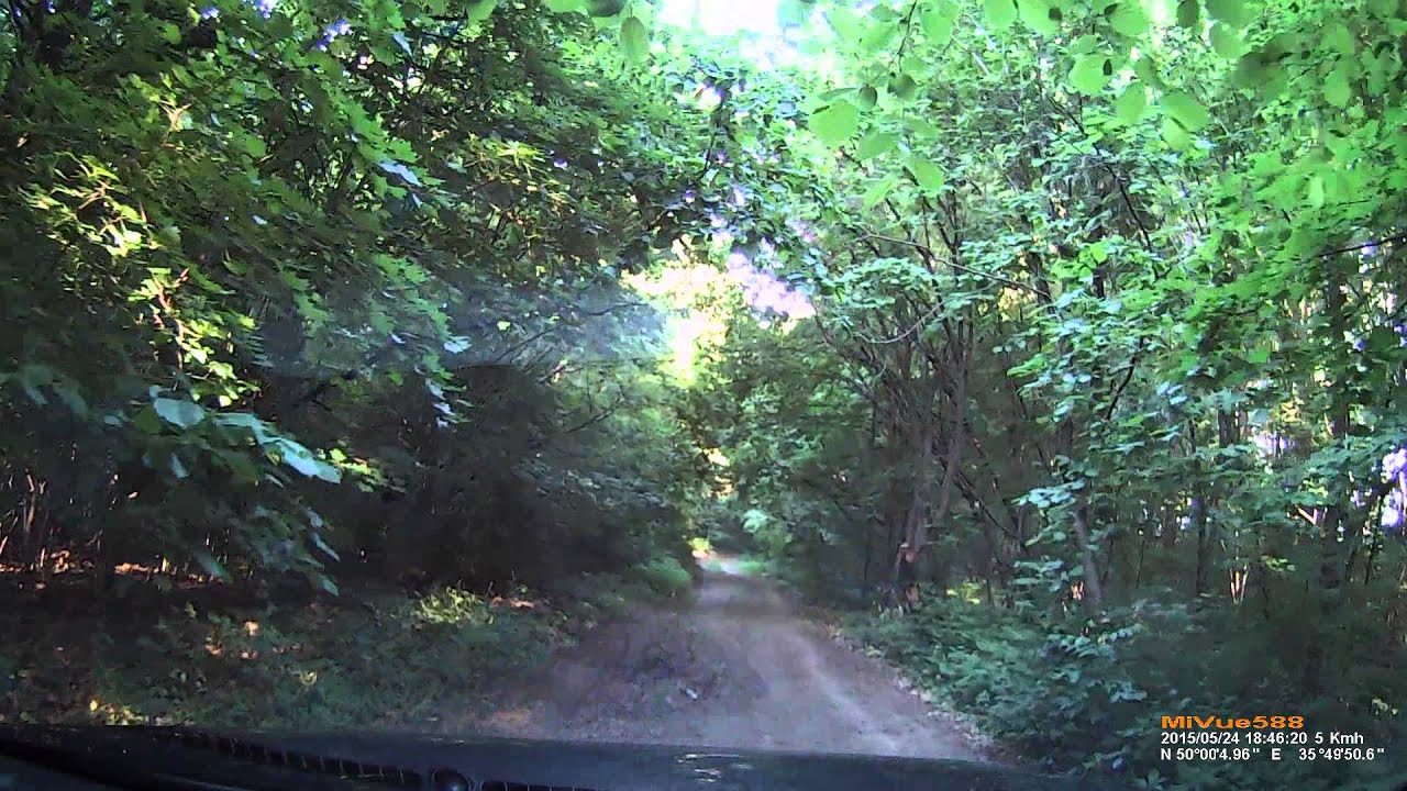 В доль лесо полосы и направо (я поехал прямо через лес. 1:14) - YouTube