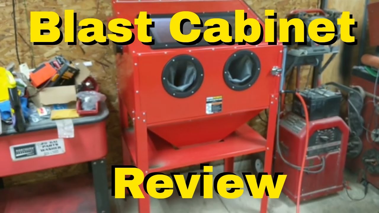 Harbor Freight 40 Lb Capacity Abrasive Floor Blast Cabinet Review