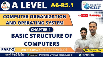 Chapter 1 (Part-2) || Basic Structure of Computers || A6-R5.1 || A Level  || GyanXp