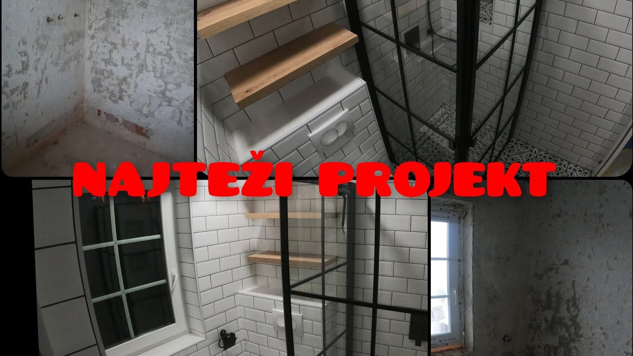 Najteža kupaonica koju sam radio🙆